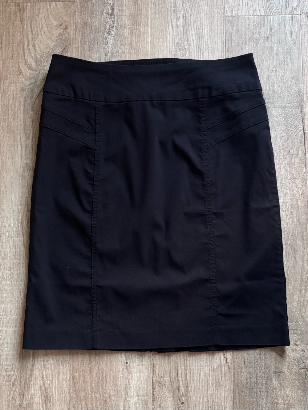 Reitmans Black Mini Pencil Skirt